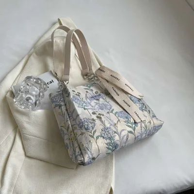 Women Fashion Embroidery Floral Female Shoulder Bags